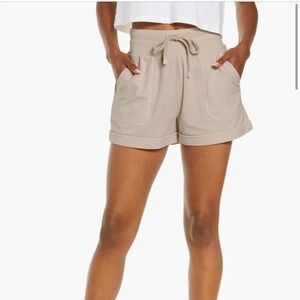 Zella Washed Organic Cotton Shorts